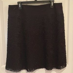 Black Ann Taylor Size 12 Skirt